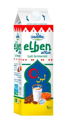 Carrefour Candia lait fermenté elben offre