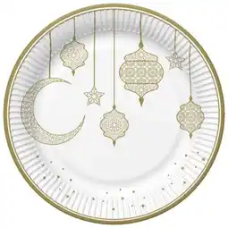 Carrefour Carrefour home lot de 12 assiettes décorées offre