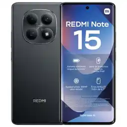 Carrefour Xiaomi smartphone redmi note 15 8/25 offre