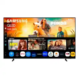 Carrefour Samsung téléviseur qled 4k* - 213 cm offre