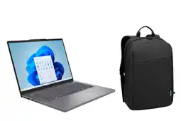 Carrefour Lenovo pack ordinateur portable et sac à dos - 16'' offre