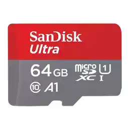 Carrefour Sandisk carte mémoire microsd 64 go offre