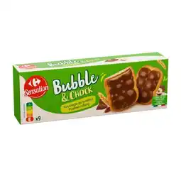 Carrefour Carrefour sensation biscuits bubble & chock offre