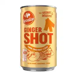 Carrefour Carrefour sensation ginger shot offre
