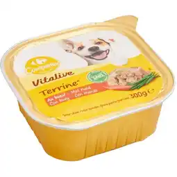 Carrefour Carrefour companino vitalive pâtée pour chien offre