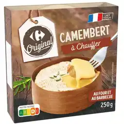 Carrefour Carrefour original camembert à chauffer offre