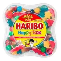 Carrefour Haribo boite de bonbons mega boîte offre