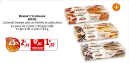 Coccinelle Supermarché Dessert l'onctueux rians offre