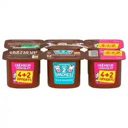 Carrefour Les 2 vaches crèmeuh bio offre