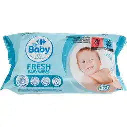 Carrefour Carrefour baby lingettes offre