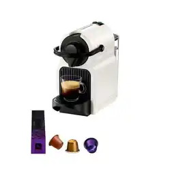 Carrefour Krups machine à café nespresso inissia blanche offre