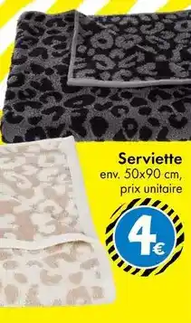 TEDi Serviette offre