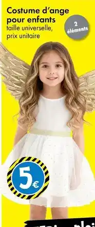 TEDi Costume d'ange pour enfants offre
