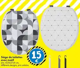 TEDi Siège de toilettes avec motif offre