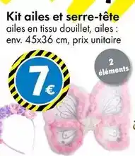 TEDi Kit ailes et serre-tête offre