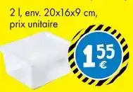 TEDi Boîte de rangement 20x16x9 cm offre