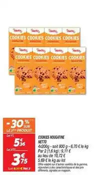Netto Netto - cookies cookies cookies offre