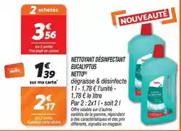 Netto Netto - yant désinfectant eucalyptus offre