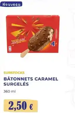 Noz Daim - bâtonnets caramel surgelés offre