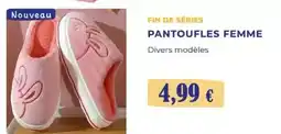 Noz Pantoufles femme offre