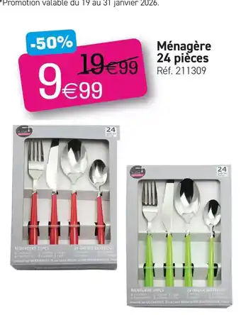 Ménagère 24 pièces