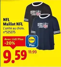 Lidl Lidl - nfl maillot offre