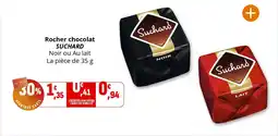 Coccinelle Supermarché Rocher chocolat suchard offre