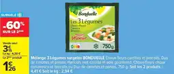 Carrefour Drive Bonduelle - mélange 3 légumes surgelés offre