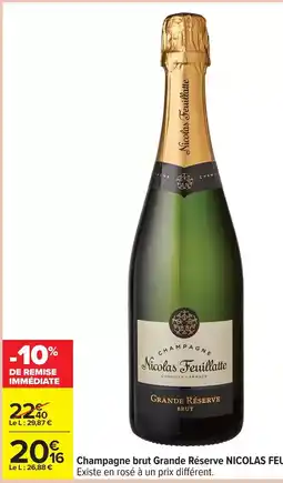 Carrefour Drive Brut - champagne grande réserve offre