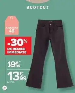 Carrefour Drive Jean homme offre