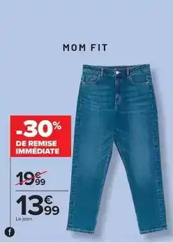 Carrefour Drive Le jean offre