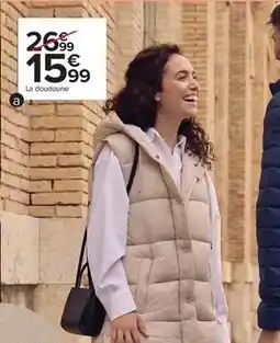 Carrefour Drive Doudoune femme offre