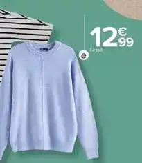 Carrefour Drive Pull femme offre