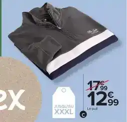 Carrefour Drive Le pull offre