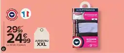 Carrefour Drive Le lot de 3 boxers offre