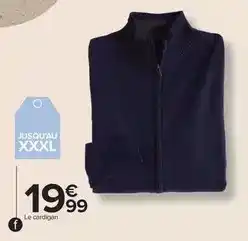 Carrefour Drive Cardigan femme offre