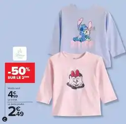 Carrefour Drive Disney - le t-shirt offre
