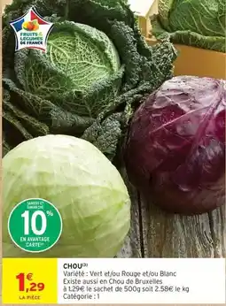 Intermarché Hyper Chou offre