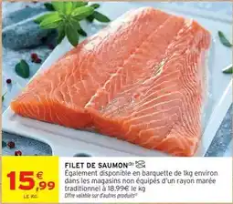 Intermarché Hyper Filet de saumon offre