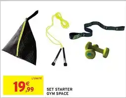 Intermarché Hyper Set starter gym space offre