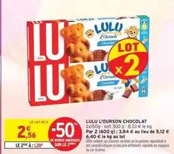 Intermarché Hyper Lu - chocolat offre