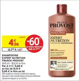 Intermarché Hyper Franck provost - shampooing expert nutrition offre