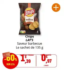 Coccinelle Supermarché Chips lay's offre