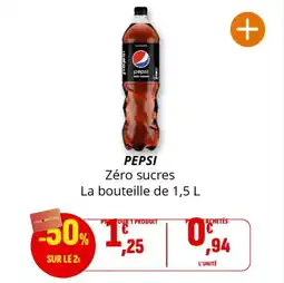 Coccinelle Supermarché Pepsi offre