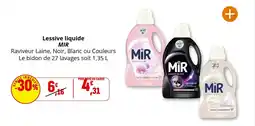 Coccinelle Supermarché Lessive liquide mir offre