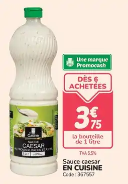 Promocash Sauce caesar en cuisine offre