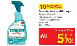 METRO Sanytol - désinfectant multi-usages offre