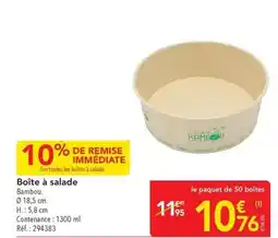 METRO Boîte à salade offre