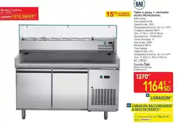 METRO Metro - tableta de pizza + vitrinette télénipropersone offre