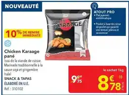 METRO Chicken karage pané offre